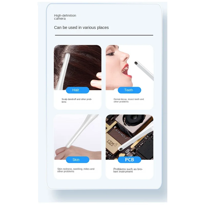 A64Z Беспроводная камера Wi-Fi Домашняя эндоскопия Внутри контрольный помощник Эндоскоп HD-видео Android