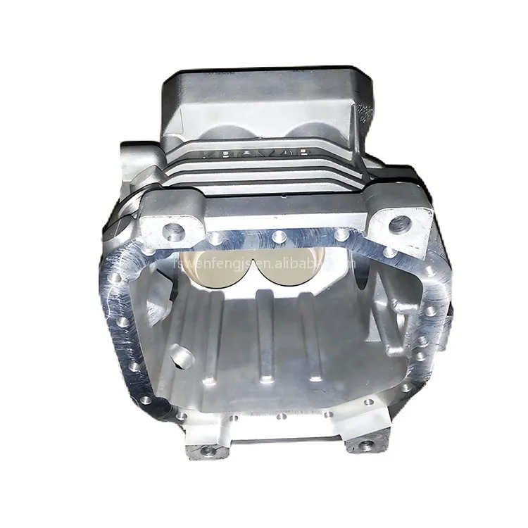 

High Heat Dissipation Motorcycle Cylinder Head & Clutch Cover Lightweight Aluminum Alloy Castings Durable Casting Services