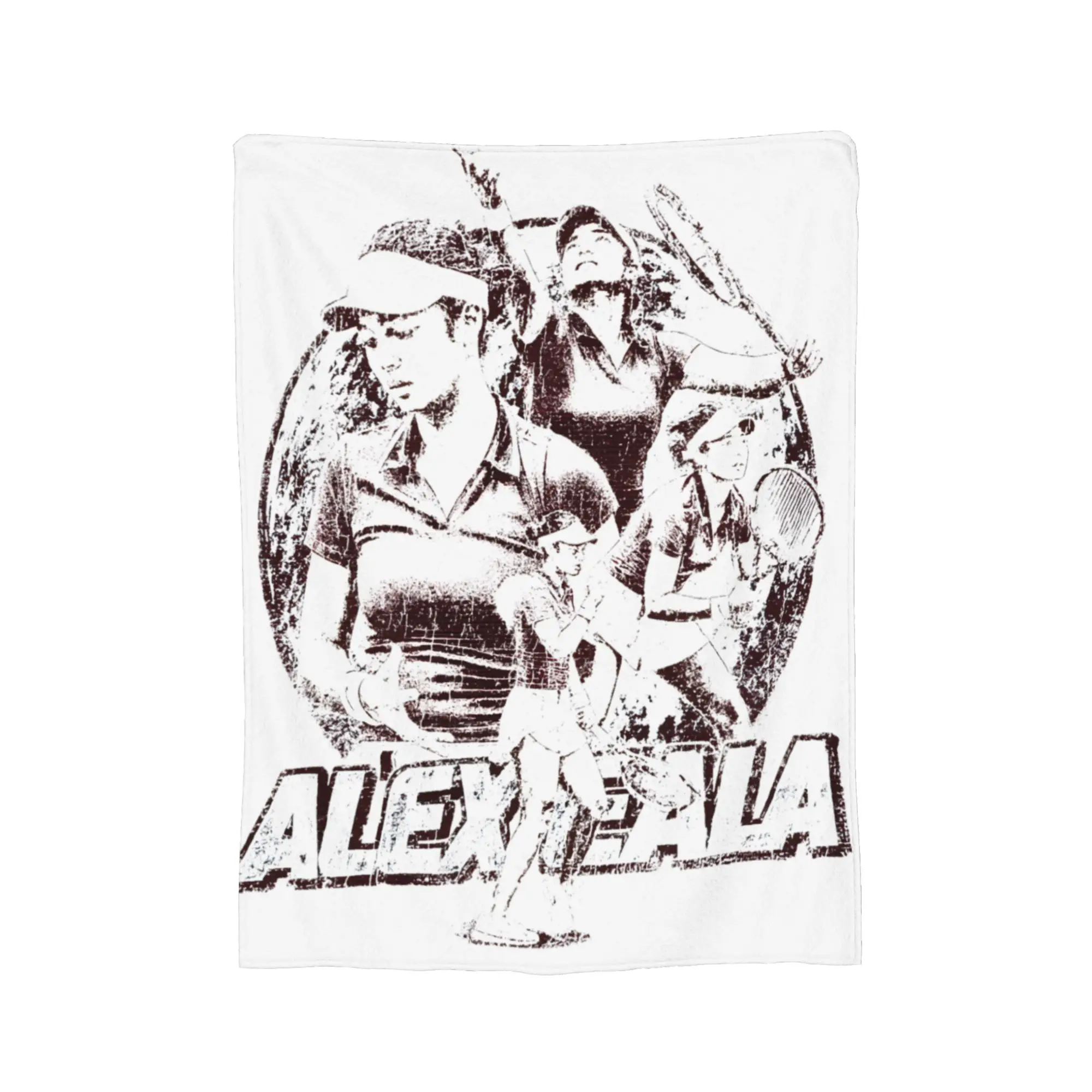 Tennis Player Alex Eala Blanket Fleece Filipina Pride Lightweight Thin Throw Blanket for Bed Bed Rug