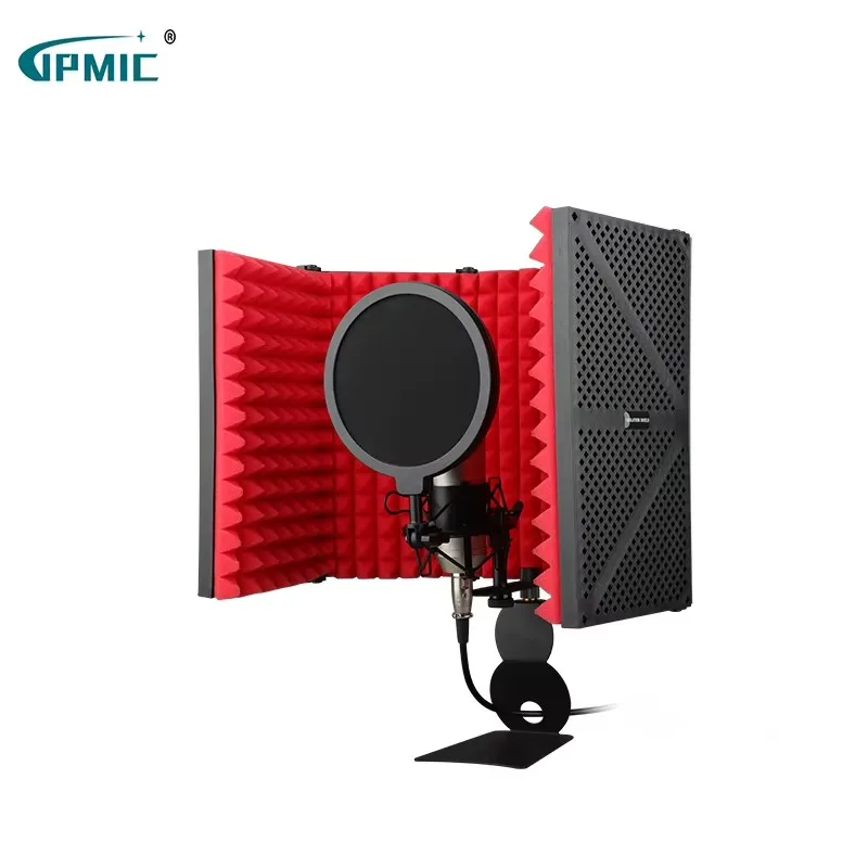 Studio Microphone Recording Reflexion Filter Black EVA Color Weight Material Origin Foam Microphone Sound Isolation Shield