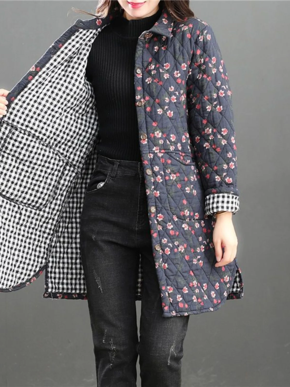 thiened-cotton-flannel-women's-jaet-winter-clothes-floral-print-midi-coat-large-size-middle-aged-and-ly-mothers'-out