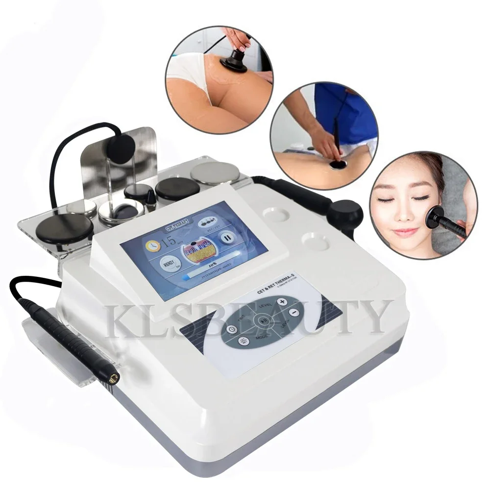 Tecar therapy physiotherapy radiofrequency radiofrecuencia fraccionada facial y corporal radio frequency skin tightening machine