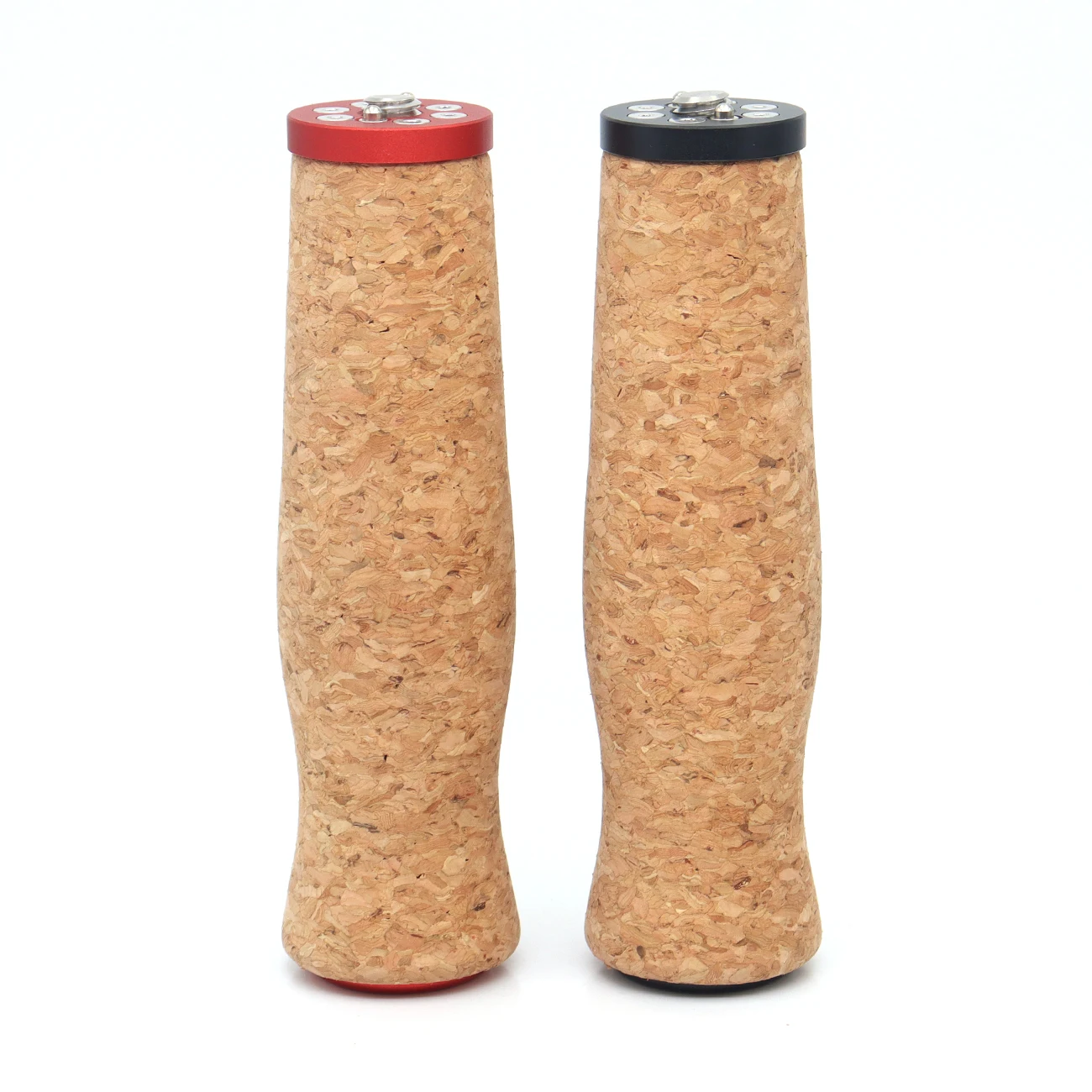 Connected by a 3/8 screw Camera handle circular cork handle with 3/8-inch screw and spring-loaded locating pin