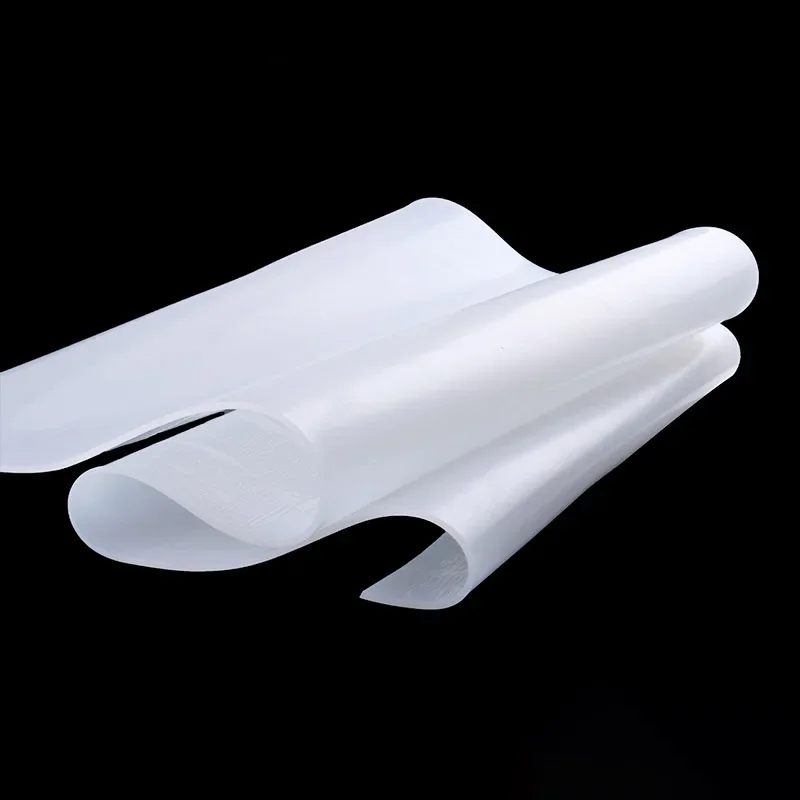 White Silicone Board, Semi Transparent Silicone Pad With A Thickness Of 0.5mm To 30mm