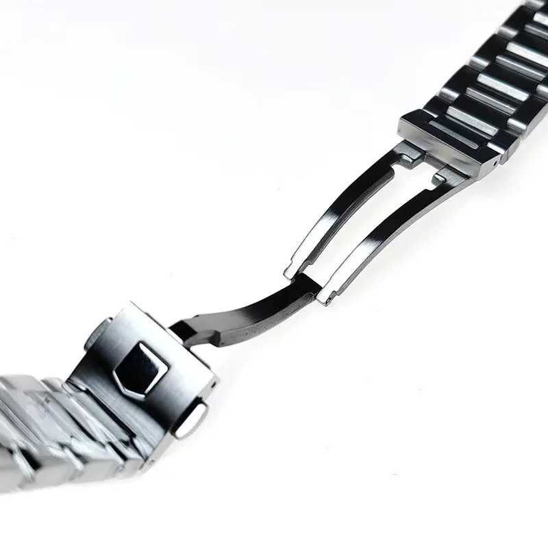 22mm 316 Stainless Steel Bracelet For TAG Heuer Carrera Aquaracer Monaco‌‌ Curved Arc Metal Watch Strap Man Replacement Band - view 3