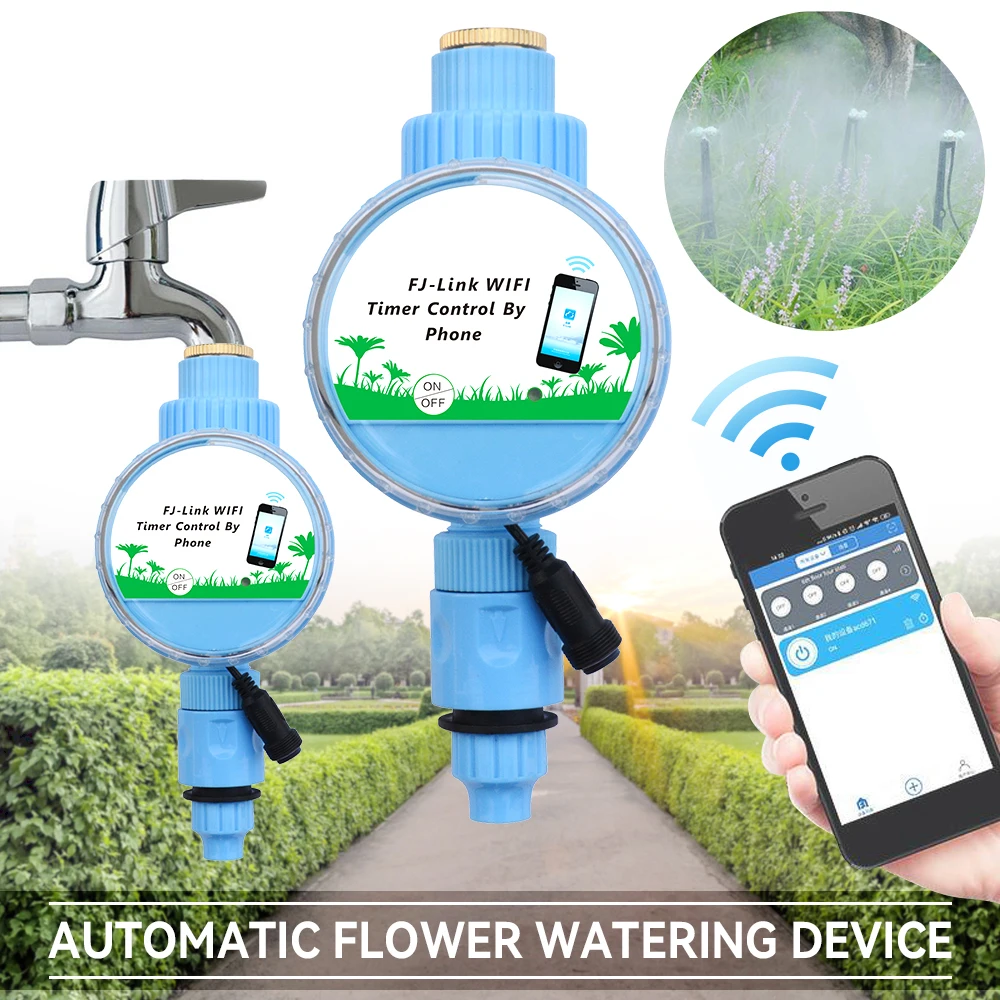 Tuya Smart Watertimers Wifi Mobiele Telefoon Remotedrip Apparaat Smart Life Tuin Automatische Irrigatie Waterklep Controller Systeem