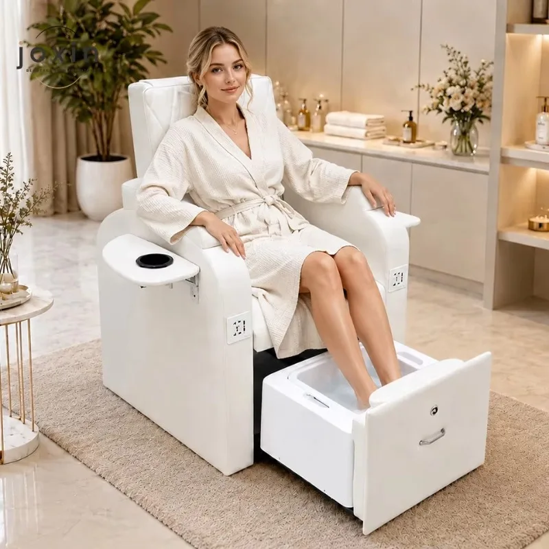 New Design Massage Chair and Foot Massage Reclining Pedicure Chairs Luxury Multifunctional Chair Pedicure Foot Spa Nail Salon