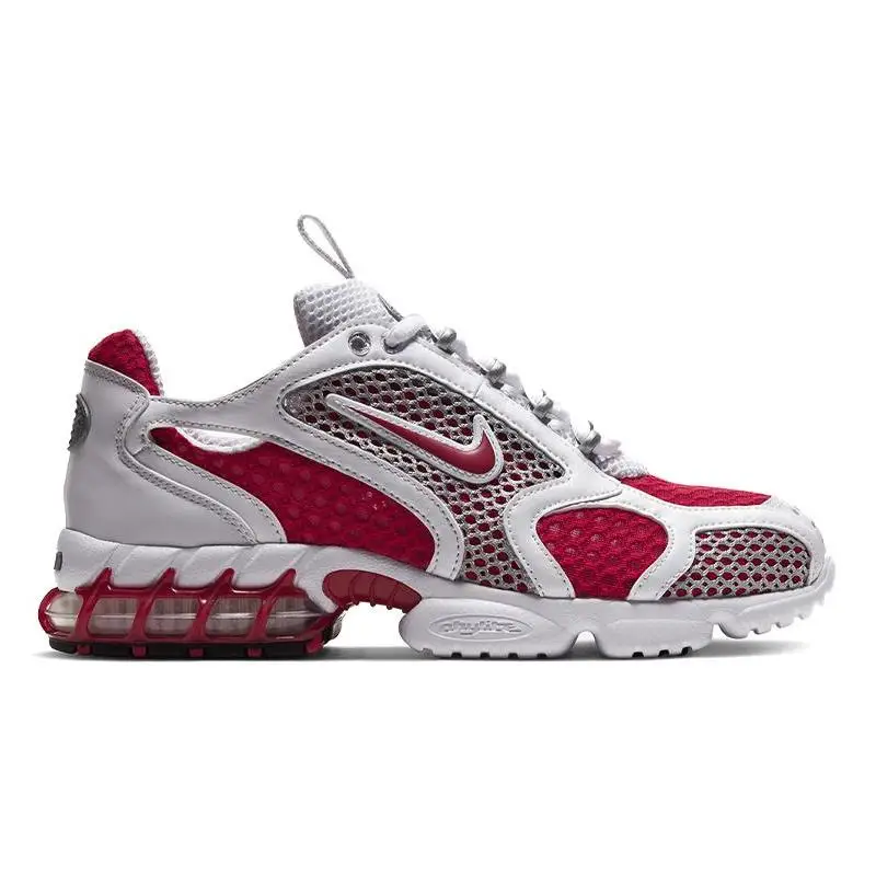 Nike Air Zoom Spiridon Cage 2 Cardinal Red Women's Sneakers shoes CD3613-600 With Original Box