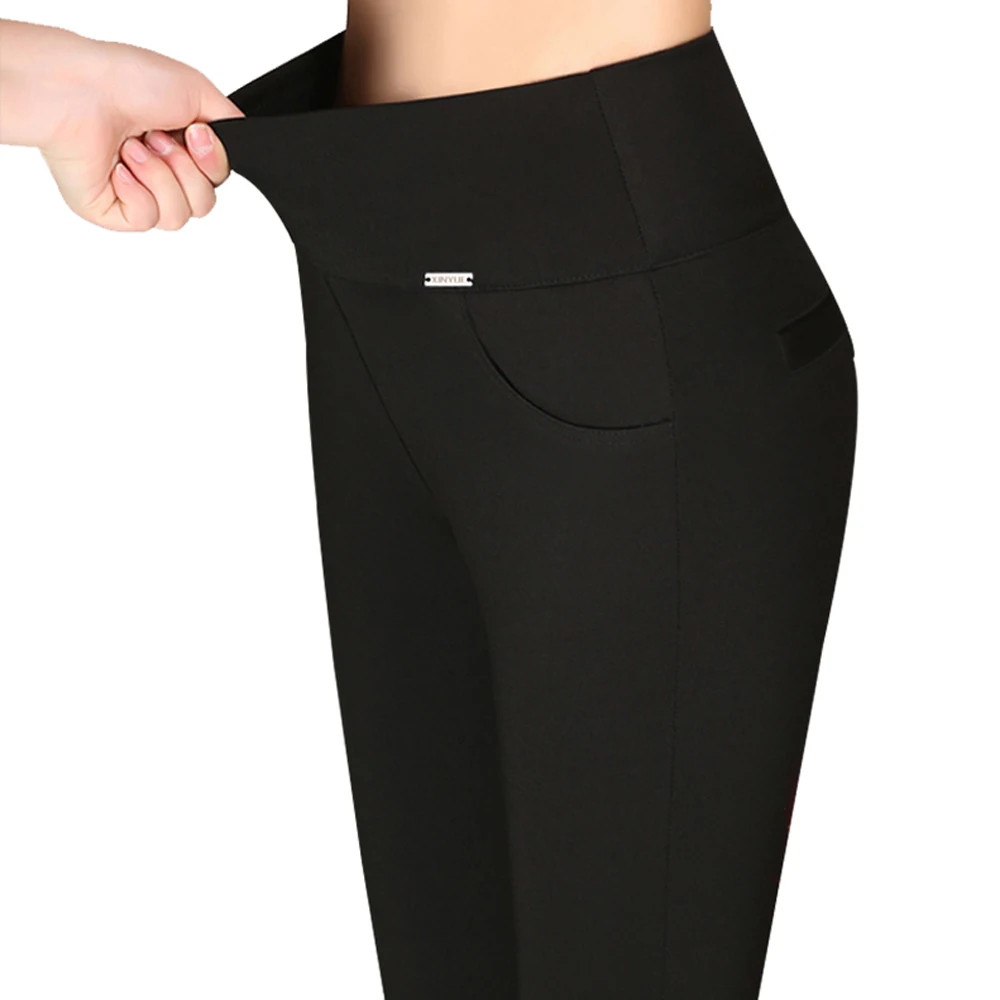 Letnie legginsy bawełniane femme push up damskie legginsy spodnie białe czarne czerwone damskie legginsy 5xl 6xl leginsy capri trening