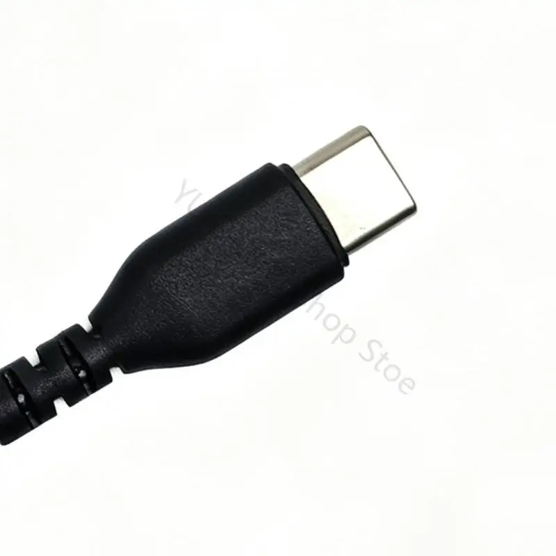 96BA geflochtenes Headset-Kabel, USB C auf 2,5 mm Kabel für GSP350 GSP500/600/670 Kopfhörer für Gaming-Voice-Chat, Heimarbeit – Detail 2