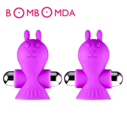 10 Modes Nipple Clamps Vibrators Breast Clip Sex Toys For Women Suckers Breast Bigger Nipple Enlarger Suction Pump Toy For Adult