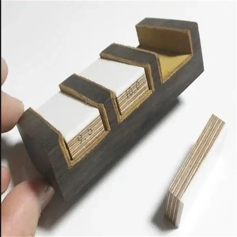 

Exquisite white key depth measuring block for piano