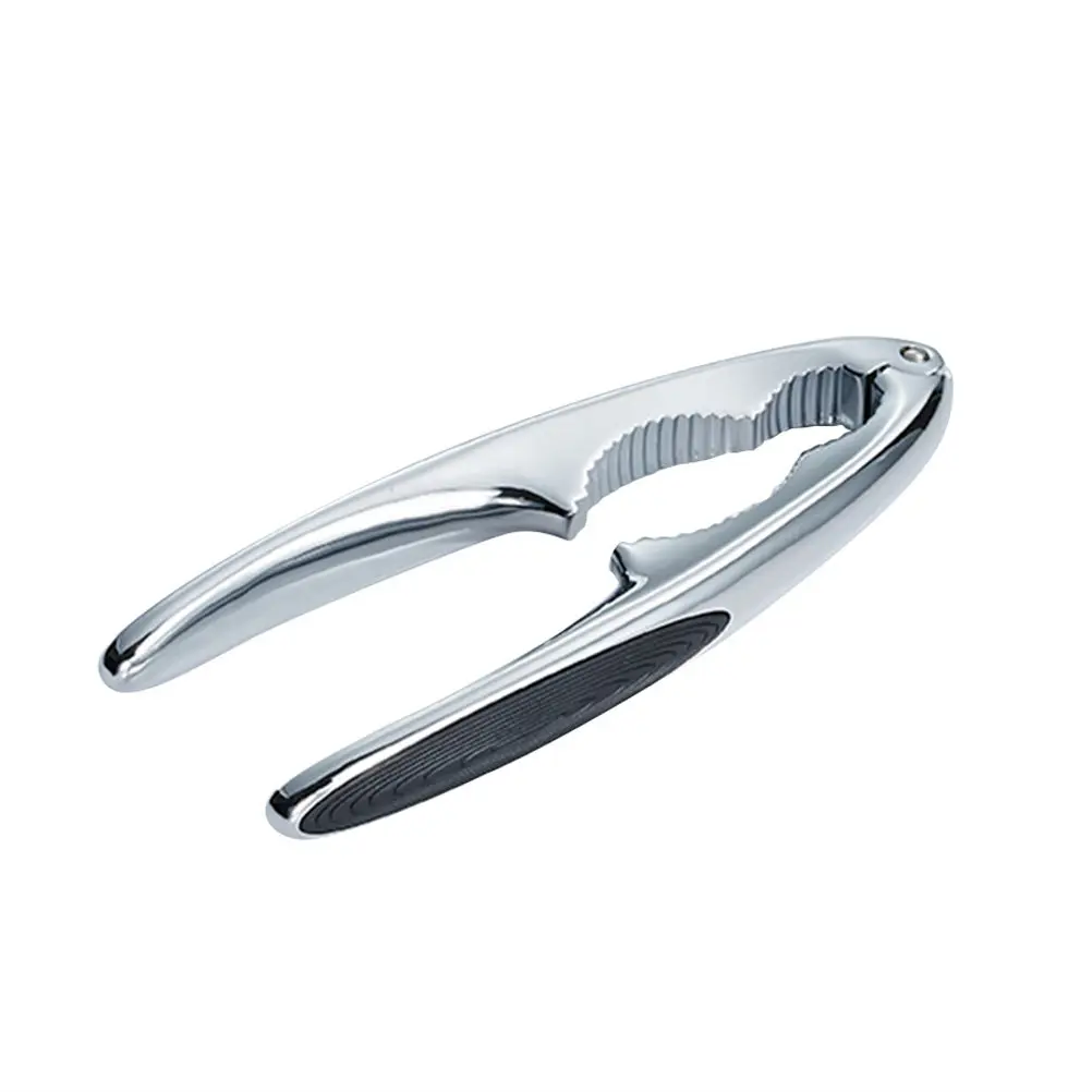 Zinc Alloy Heavy-Duty Nutcracker Walnut Opener for Walnuts Pecans Almonds Brazil Nuts Hazelnuts Effortless Crushing Ergonomic