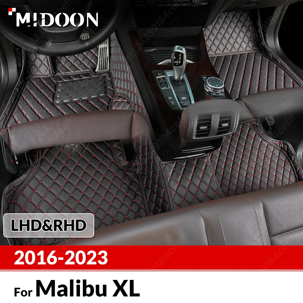 

Автомобильные коврики на заказ для Chevrolet Malibu XL 2016-2023 22 21 20 19 18 17, автомобильный коврик, аксессуары для интерьера, защитный коврик