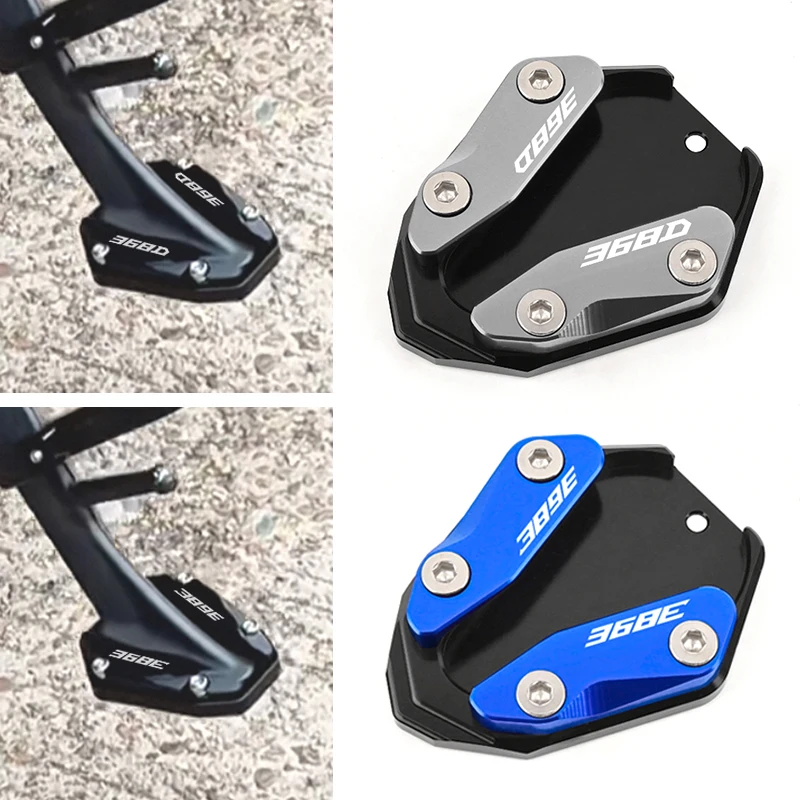 

Для ZONTES 368G 368D 368E 368K 2024 2025 2026 Алюминиевая подставка для мотоцикла с ЧПУ, боковая подставка, удлинитель, пластина-увеличитель 368G D E