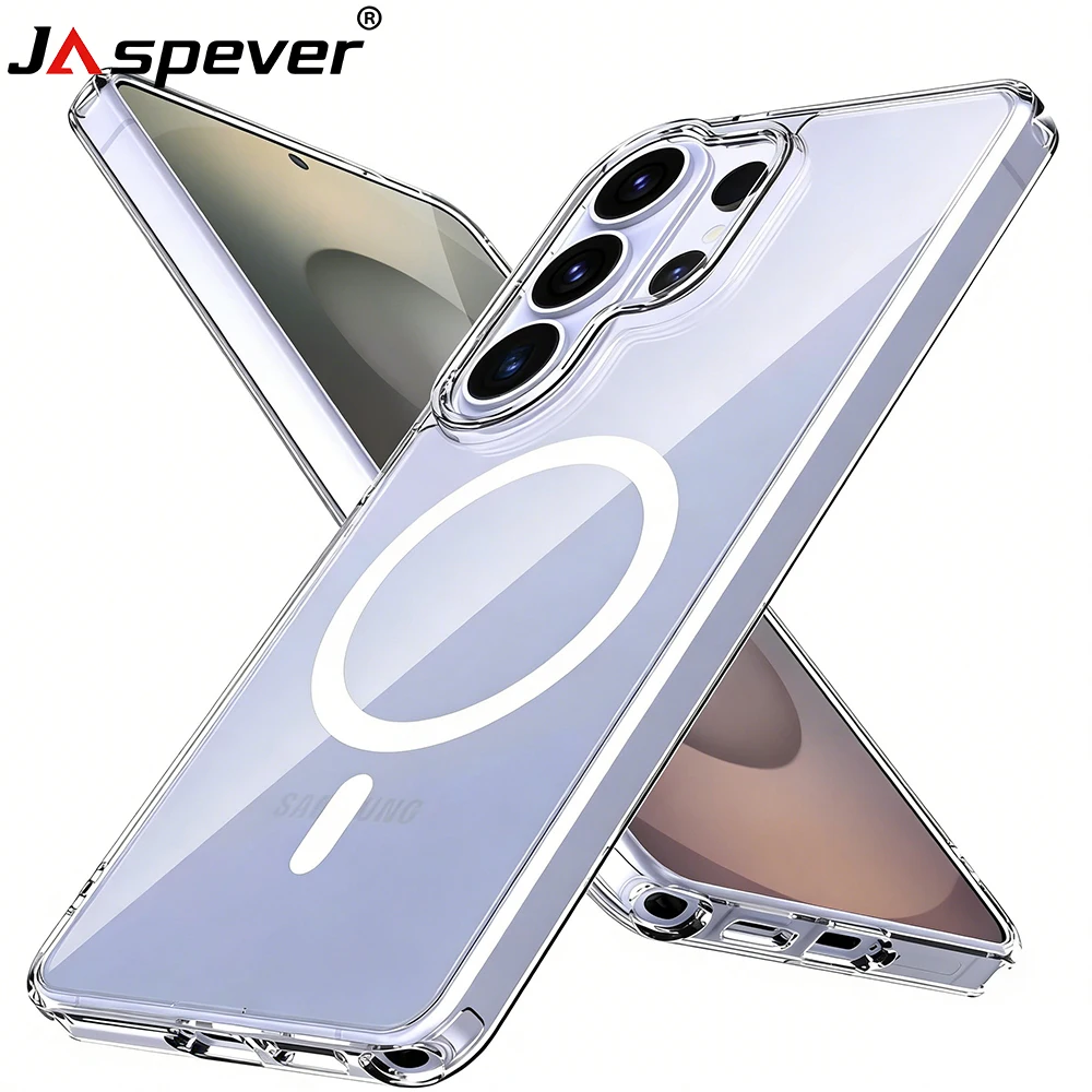 Magnetic For Magsafe Wireless Charging Case For Samsung Gala