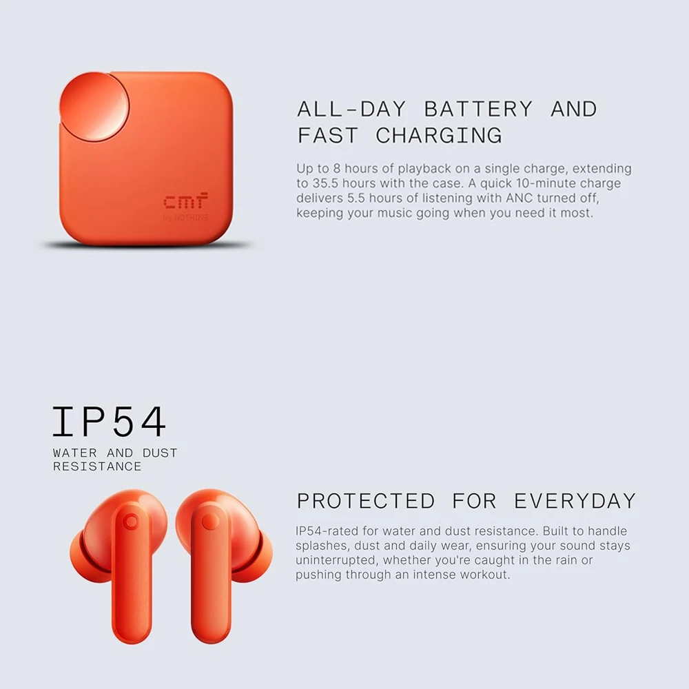 Global Verison CMF من Nothing Buds 2a 42dB Smart Active Noise Cancelation Bluetooth5.4 CMF Buds 2a #5