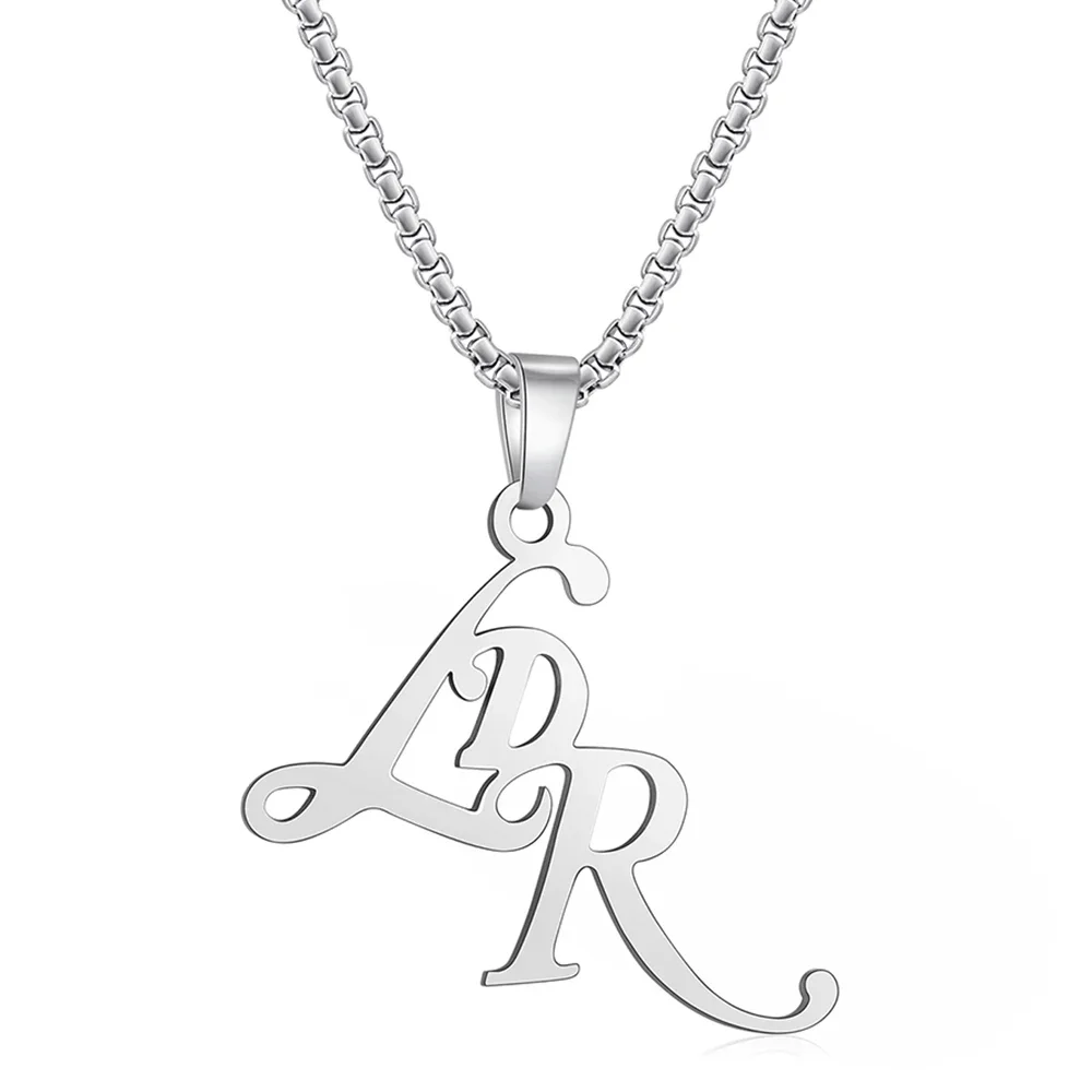 LDR قلادة قلادة المغني ستار لانا ديل ري نفس بسيط رائع موضة الفولاذ المقاوم للصدأ القلائد امرأة مجوهرات للبنات