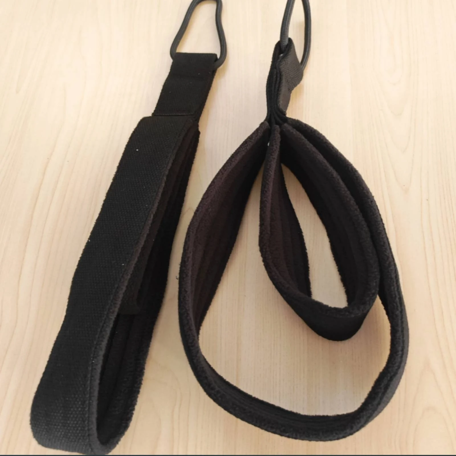 Ensemble de sangles et cordes pour Pilates Reformer, poignées rembourrées, sangles de remplacement pour Pilates Reformer, sangles à double boucle pour la salle de sport à domicile