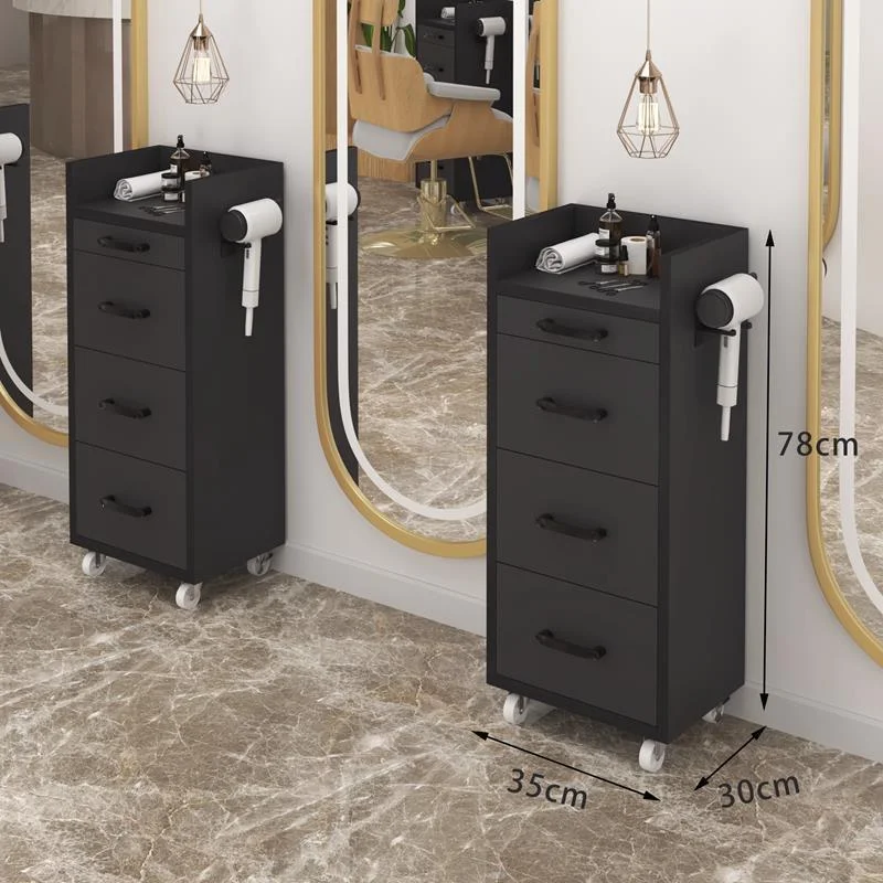 

Wholesale High Quality Salon Hairdressing Trolley Hair Salon Cabinet Beauty Salon Storage Cabinet Barber Shop Equipment