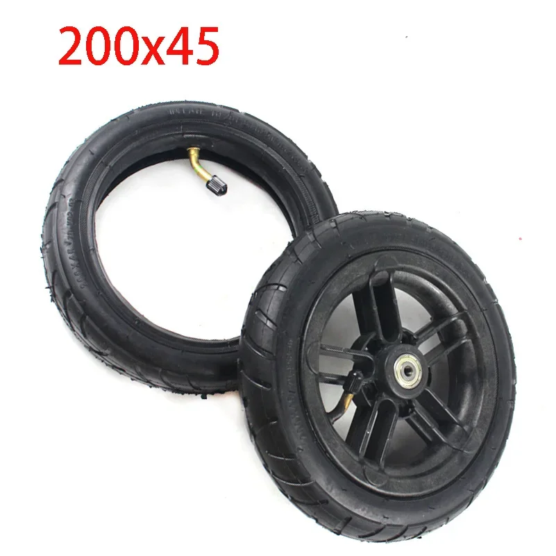 Size 200*45 tyre Electric scooter refitting parts 8 inch 200x45 pneumatic inner and outer tyres 8x1/4 inch inner and outer tyres