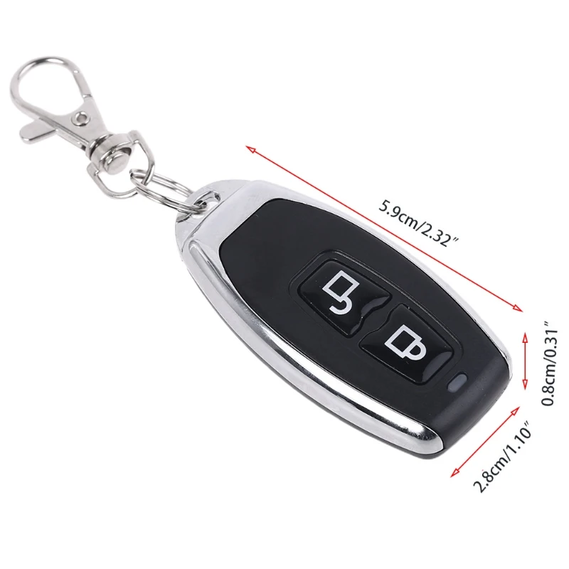 433Mhz RF Remote Control Learning Code 1527 for Garage Door Gate Controller