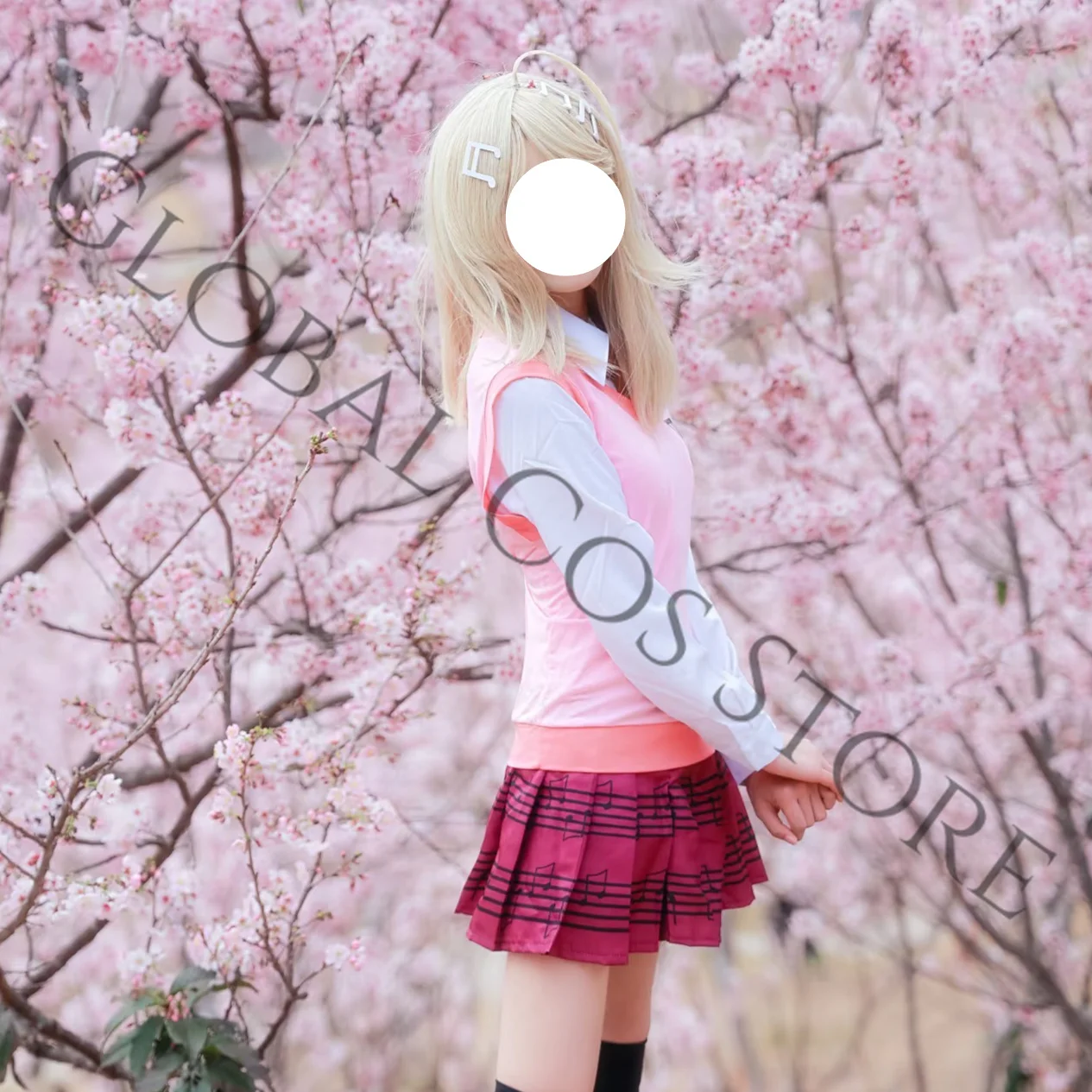 Ensemble de costume de cosplay - Cosplay Wig Colored avis et prix