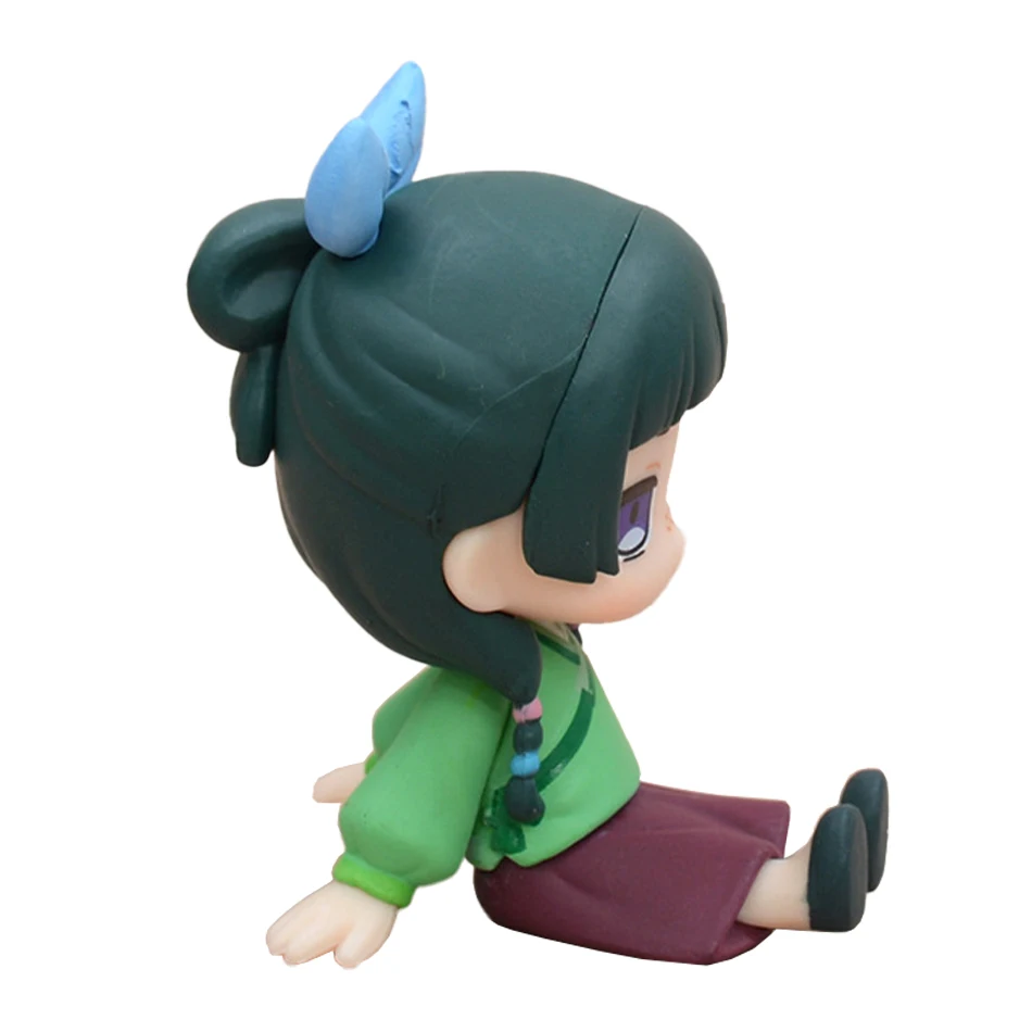 Q Version The Apothecary Diaries Maomao Jinshi Mini Figure Anime Periphery Kawaii Sitting Toys Desktop Car Ornaments Model Gifts