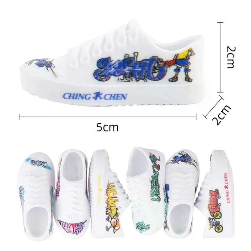 Mini Finger Skateboard/Sports Shoes - Kids Toy Scooter Finger Toys