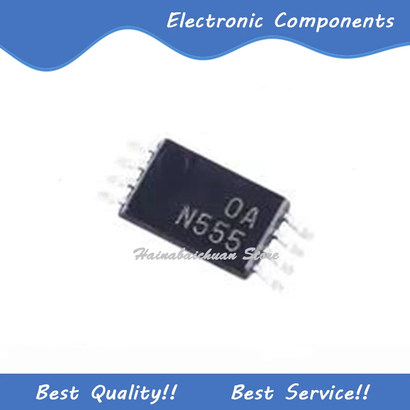 10 Pcs/Lot NE555PWR NE555 N555 TSSOP8 New and Original In Stock