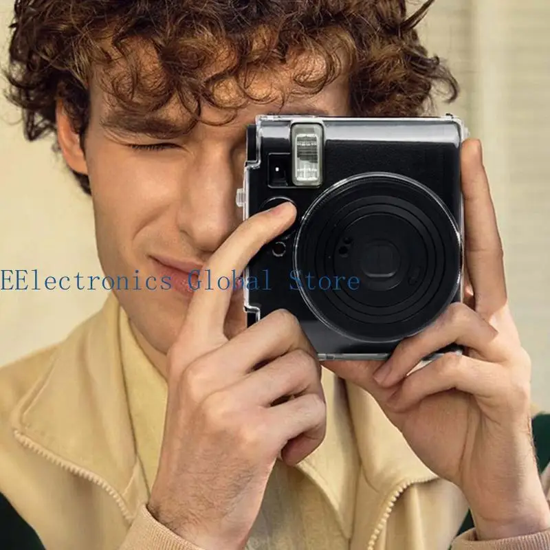 غطاء حماية للكاميرا 462B شفاف مع مساحة تخزين للصور وأشرطة شفافة #4