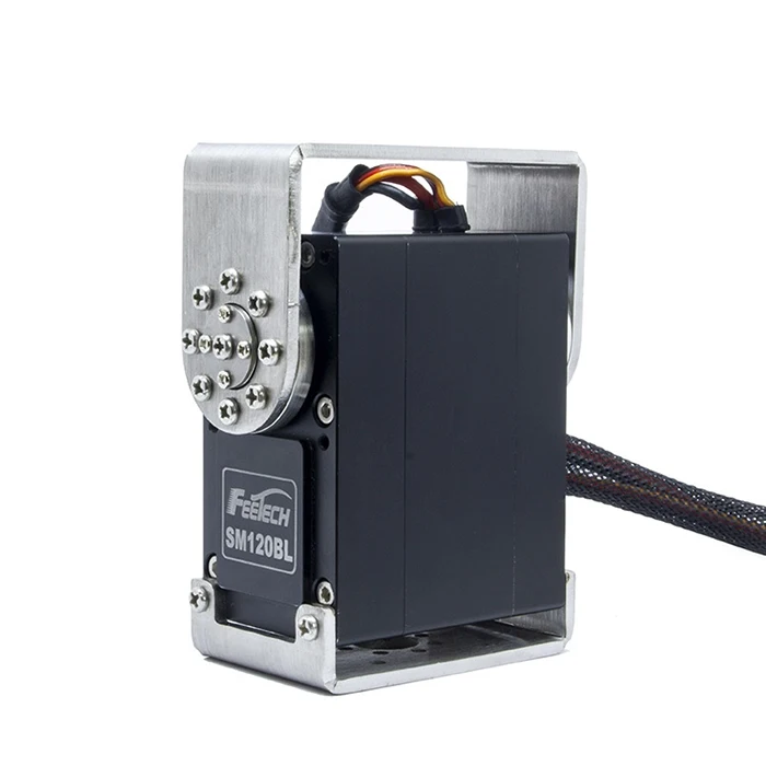 High Torque 100 KG 120 KG Bidirectional (CW CCW) 360 Deg Rotation Cascade Connection RC Parts Accs Torque Controlled Serial Bus