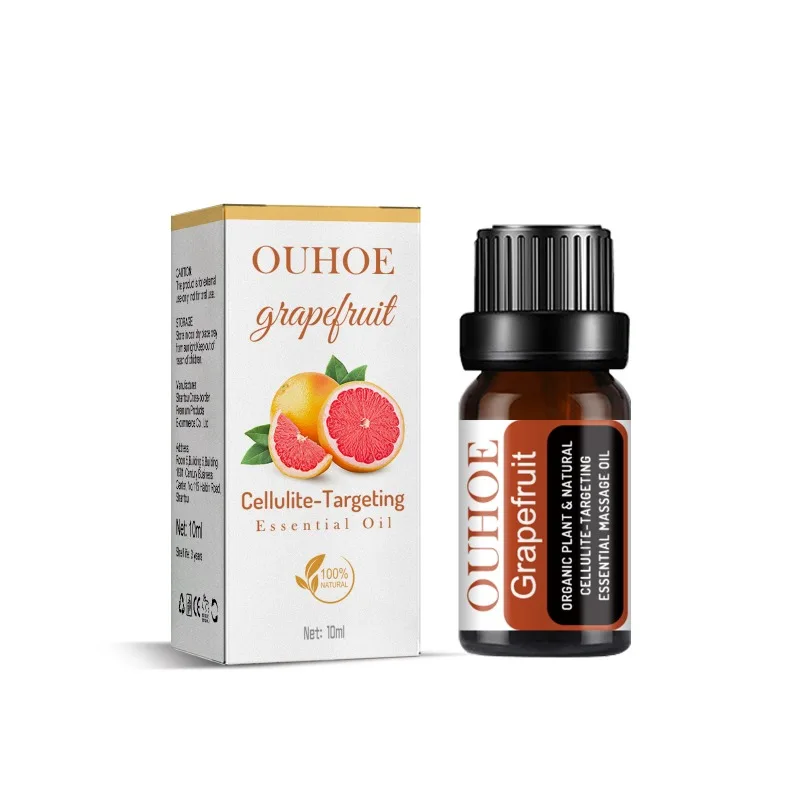 Aceite Esencial de pomelo para adelgazar el vientre, crema de masaje corporal, quemador de grasa, pérdida de peso