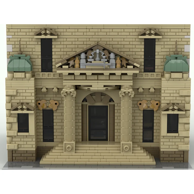 Nieuwe 4493 Stuks Stad Hot Selling Street View Moc Modulaire Hofhuis Gebouw Diy Creatieve Ideeën Kinderen Speelgoed Verjaardagscadeau Blokken