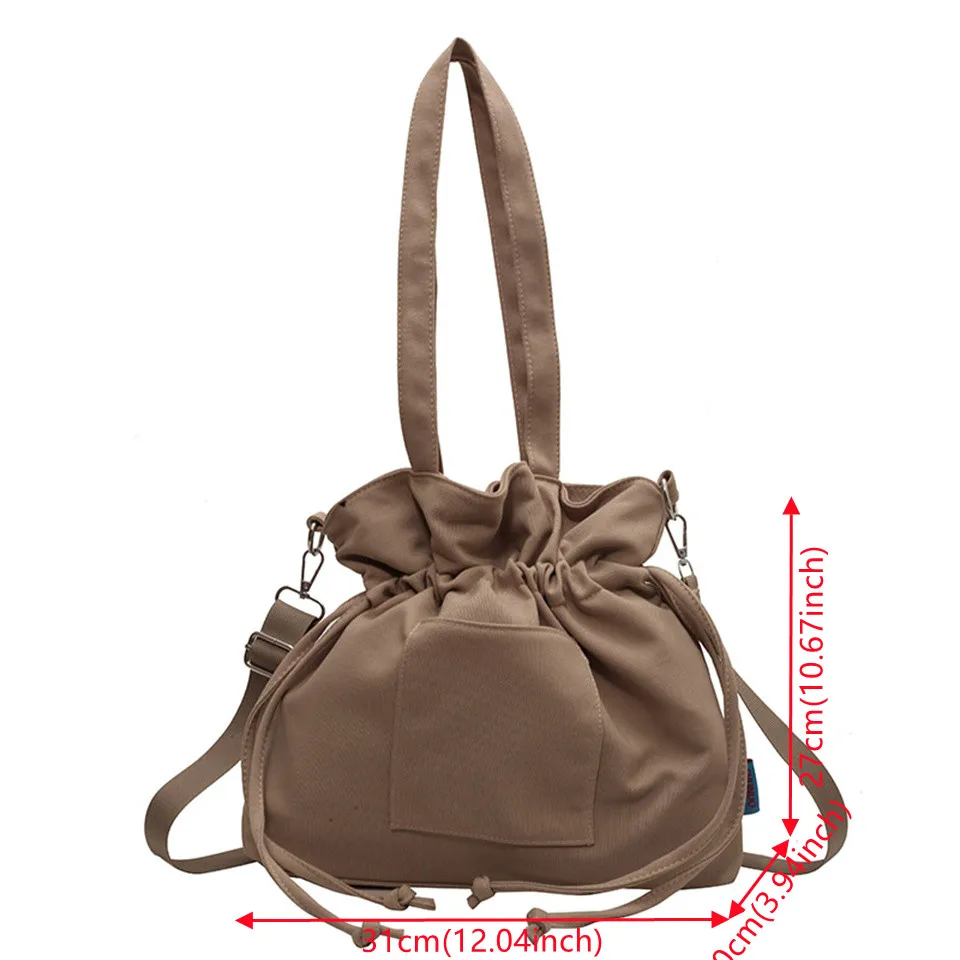 Women Canvas Crossbody Bags Tote Casual Shoulder Bag Handbags High Quality Tote Female Shoulder Bags