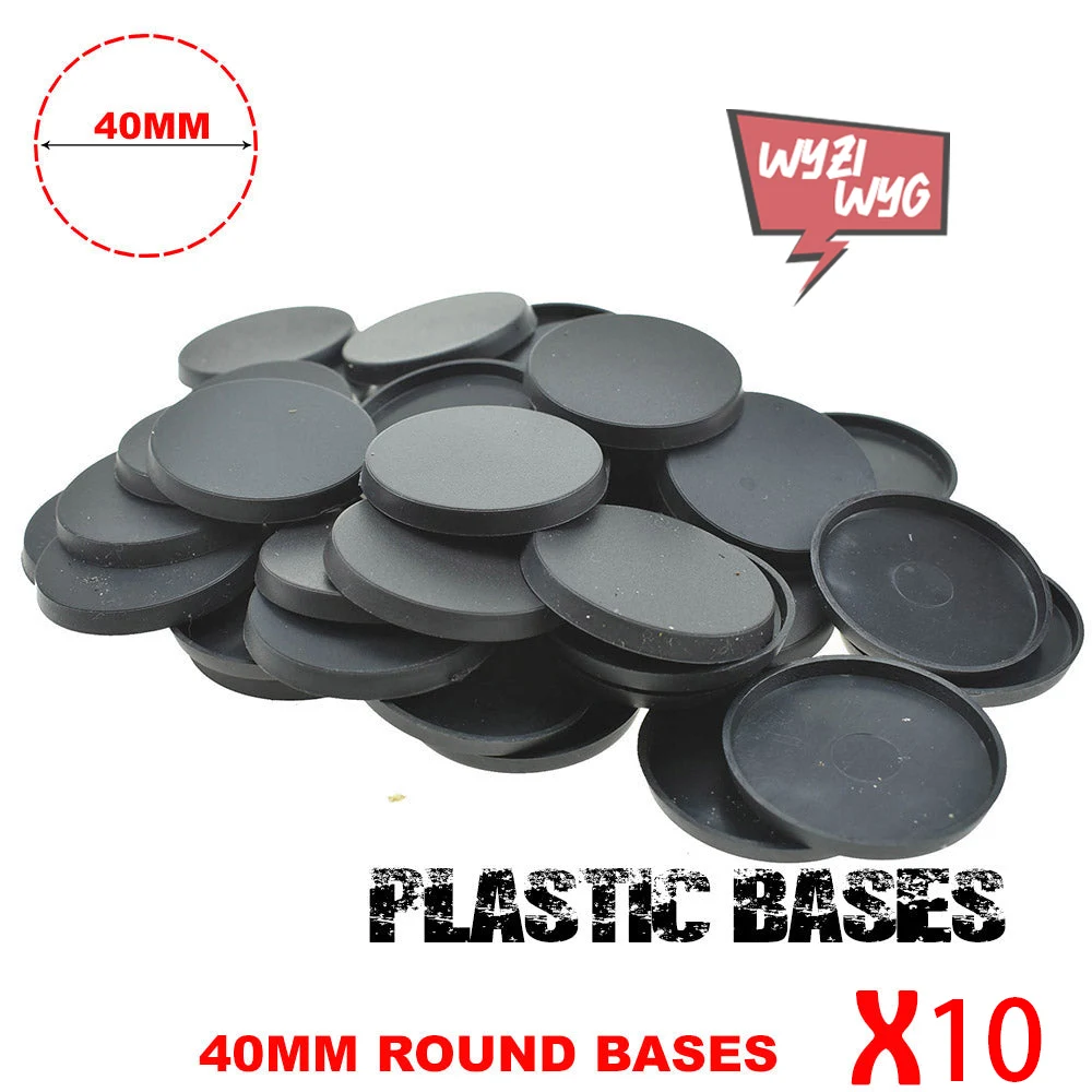 

40mm Bases Wargame, Miniatures, Figure, Terrain, Base, RPJ, TRPJ, Pathfinder, Infinity, Gamemat, Battlemat Hobby Accessories