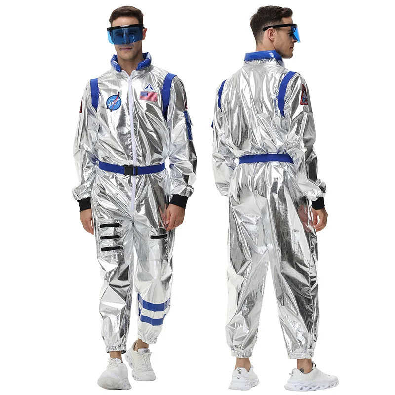 loween Space Suit COS Miant Earth Men's Pilot Astronaut Jumpsuit Stage Performance Costume Chinese Brand Tagkita Winter ...