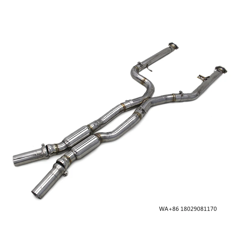 OEM Equal length Mid pipe For  M3/M4 G80/G82 3.0T 2021-2023 Stainless Steel Middle pipe System Racing Car Exhaust Pipes