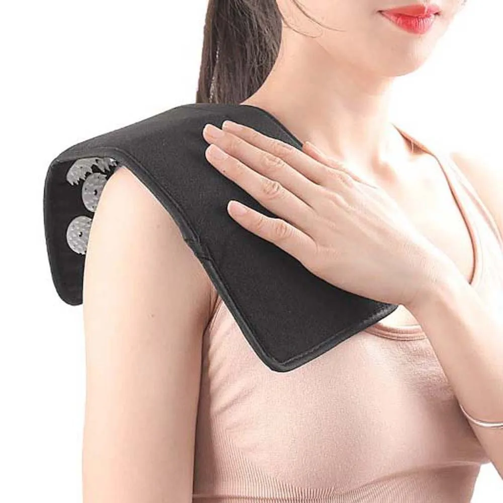 

Acupressure Body Massage Mat Acupuncture Sensation Reflexology Plate Massage Pad Arm Body Massage Glove Black Blood Circulation