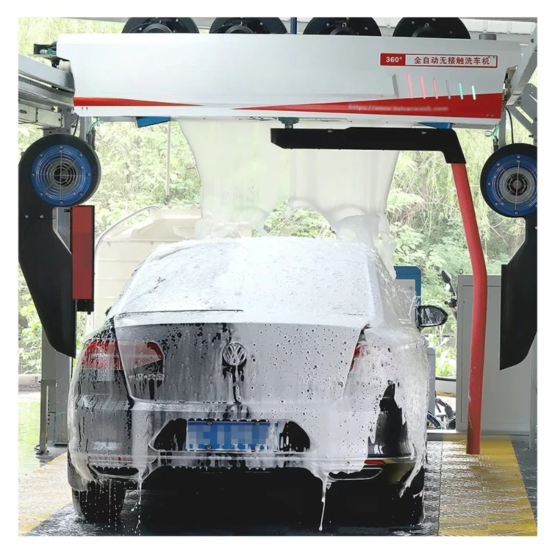 Self Service Automatic Touchless Car Wash Machine 360 All Round Brushless Contactless Washing Equipment