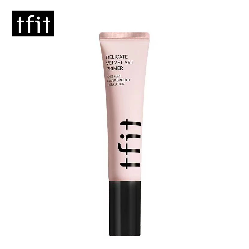 TFIT-Art Primer Base Maquiagem, Véu De Seda Delicado, Poro Invisível, Capa De Pele Leve Sem Óleo, Corrector Suave, Veludo