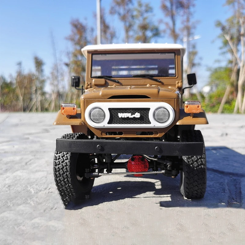 Wpl C-44 مقياس كامل 2.4 جرام Rc شاحنة صحراوية دلو خلفي Rtr ألعاب التحكم عن بعد سيارات للأولاد تسلق عربات التي تجرها الدواب نموذج محاكاة