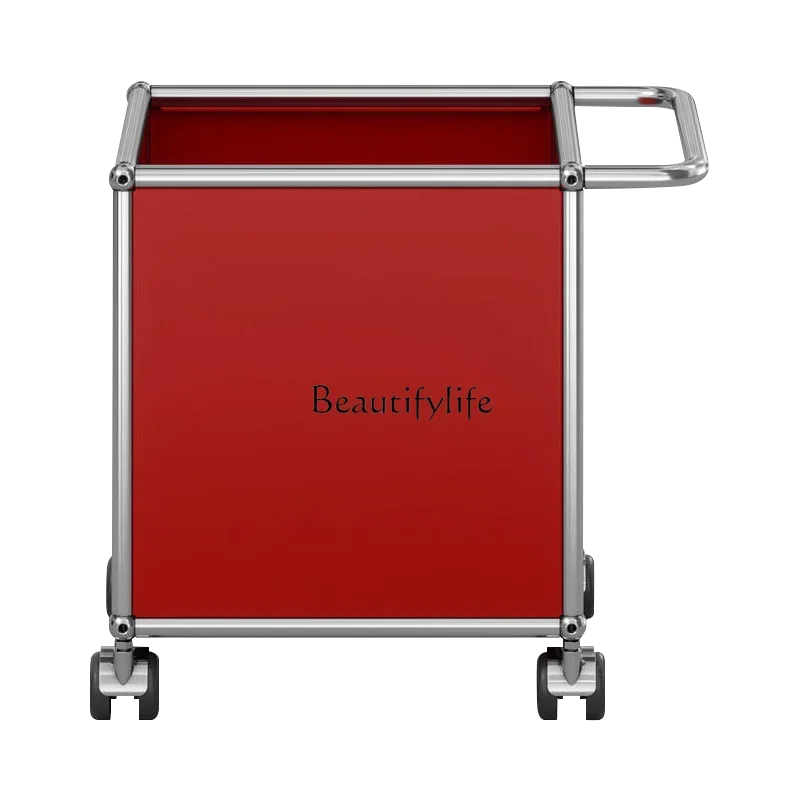 

LJYItalian Скандинавский съемный шкаф для хранения игрушек со шкивом, бытовая тележка для хранения