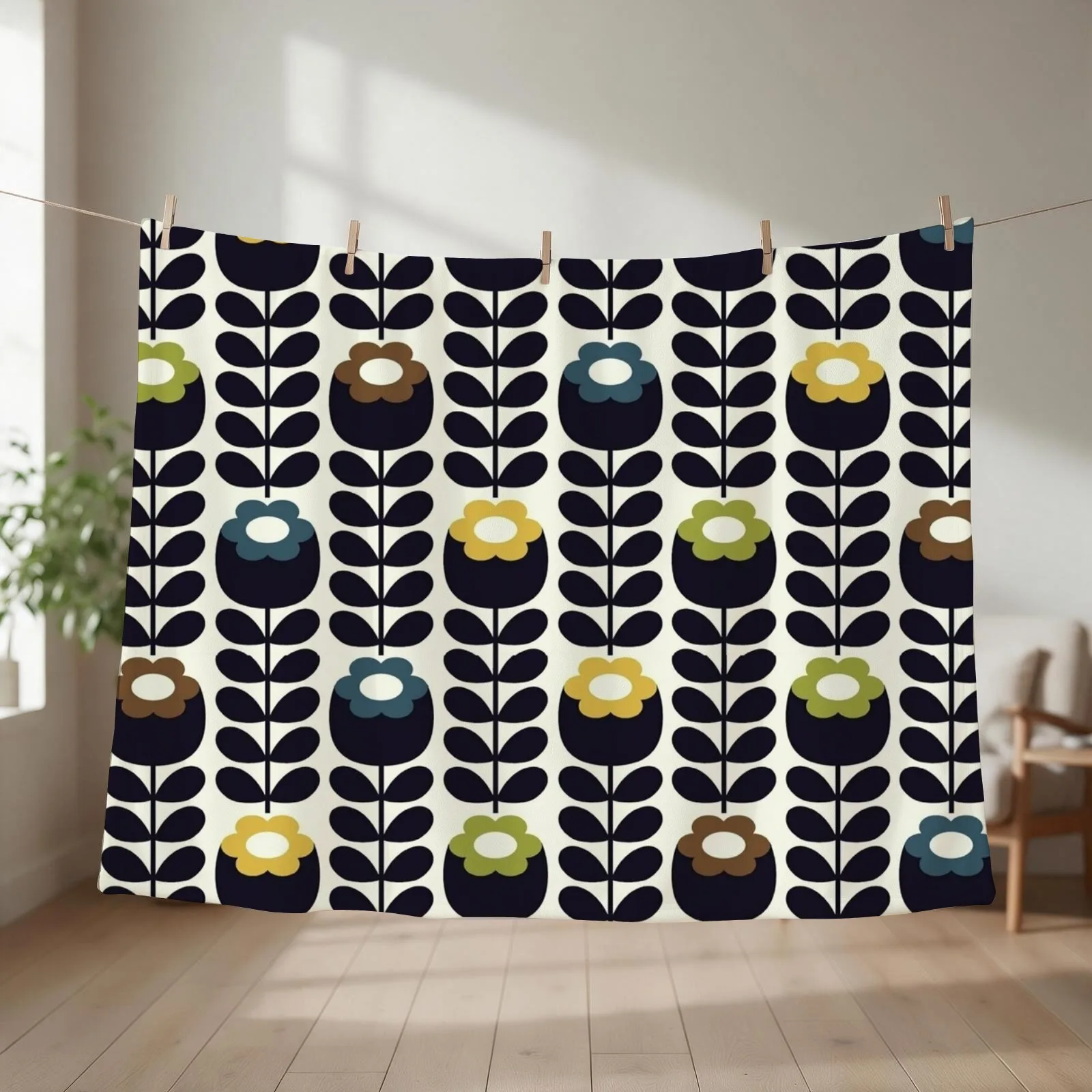 ORLA KIELY Throw Blanket