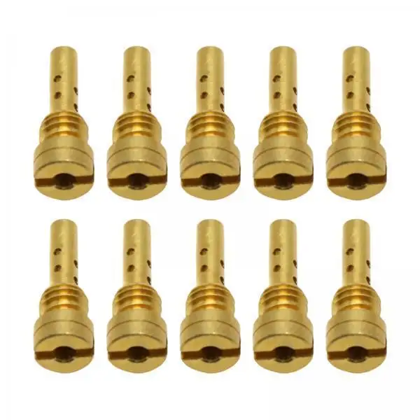 Universal Fit Slow Pilot Jet Kit Copper Heavy Duty Nozzle Repair for ATV Motorcycle Snowmobile Carb