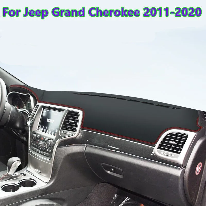 

Кожаный защитный коврик для приборной панели автомобиля Jeep Grand Cherokee 2011-2020