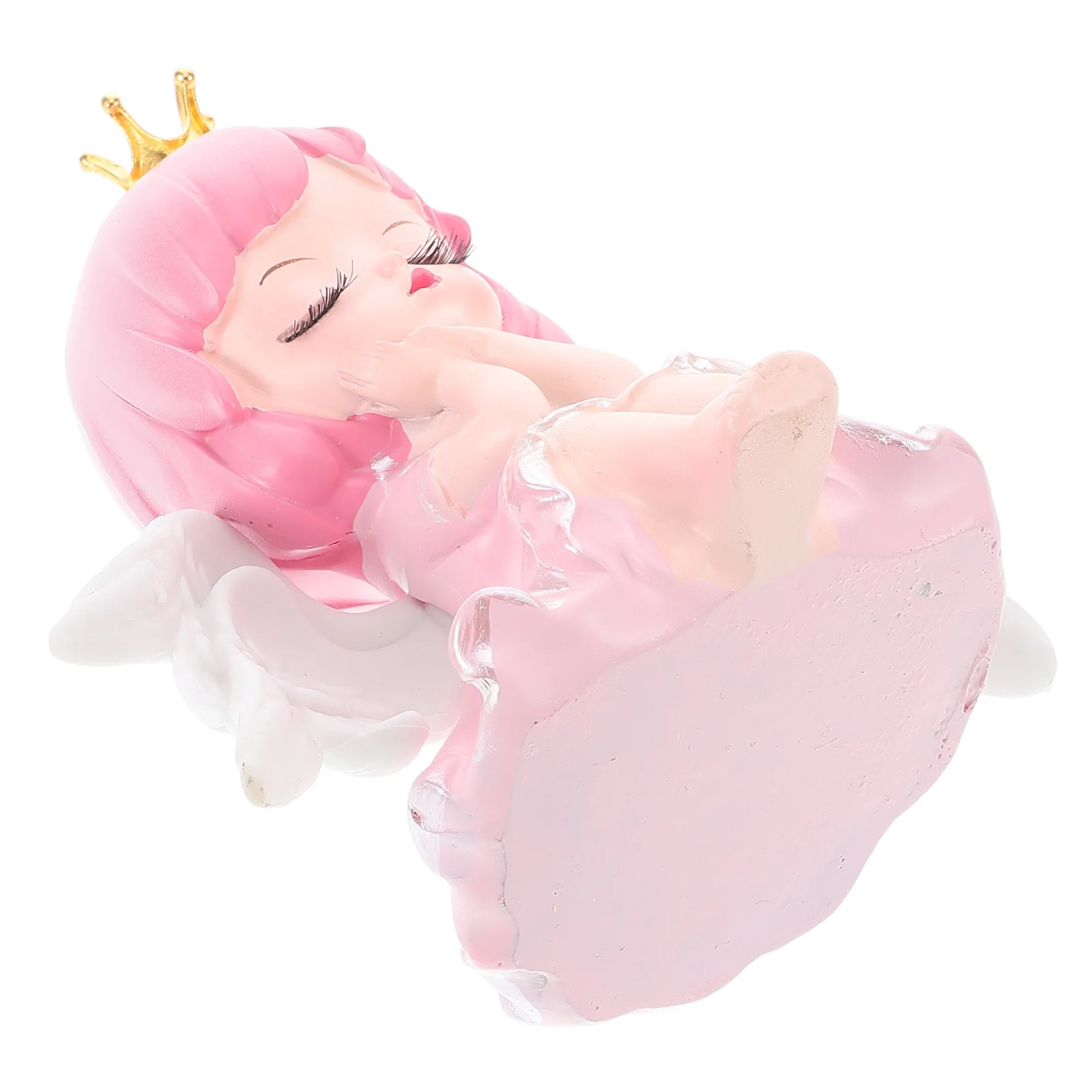 

Topper Cute Cupcake Resin For Birthday Shower Wedding Party Cake Decorations Fairy Cake Topper