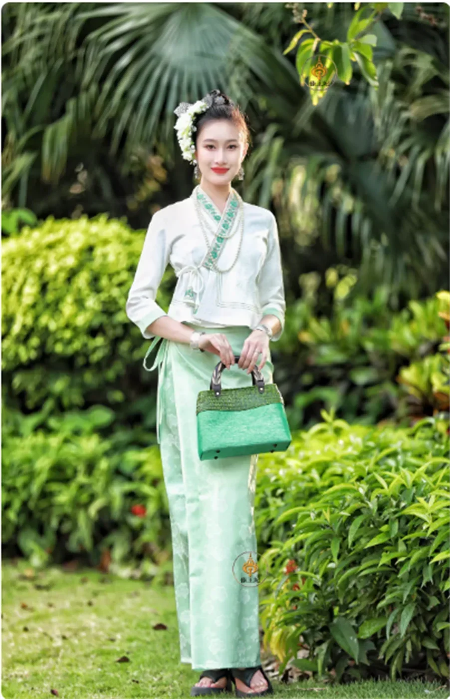 Spring and summer clothing, daily leisure work, Dai ethnic clothing, women's suits