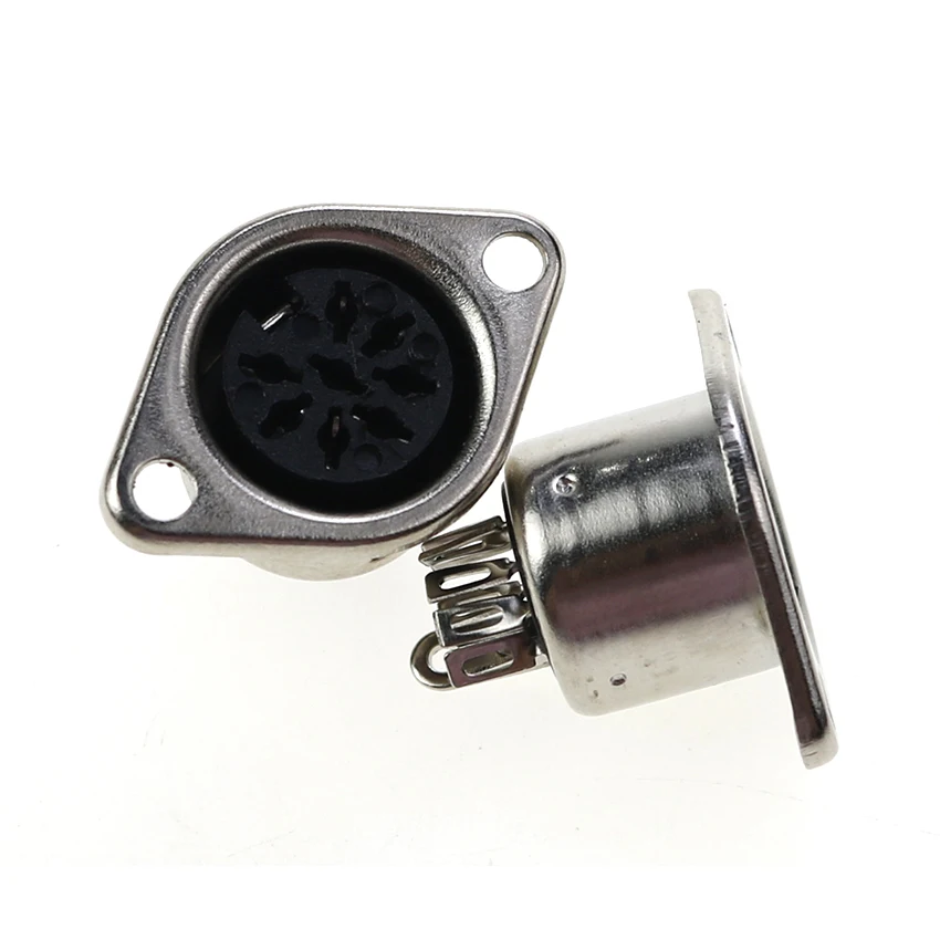 2pcs Computer Keyboard Socket 3P 4P 5P 6P 7P 8P DIN S Terminal Connector Female Jack Mount Adapter Solder MIDI Cable Connector