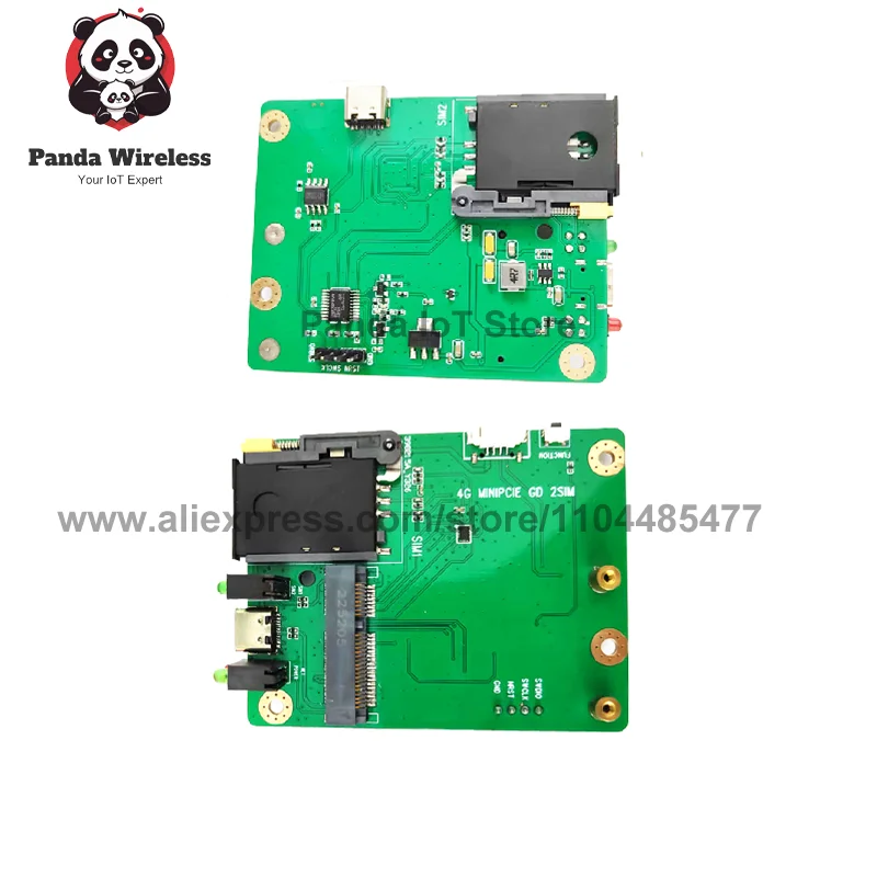 

1 шт. Quectel Mini Pcie Naar универсальная плата для разработки последовательной шины 4g двойная карта одиночный смарт-ключ для EC25-E EC25-AF EC25-AU